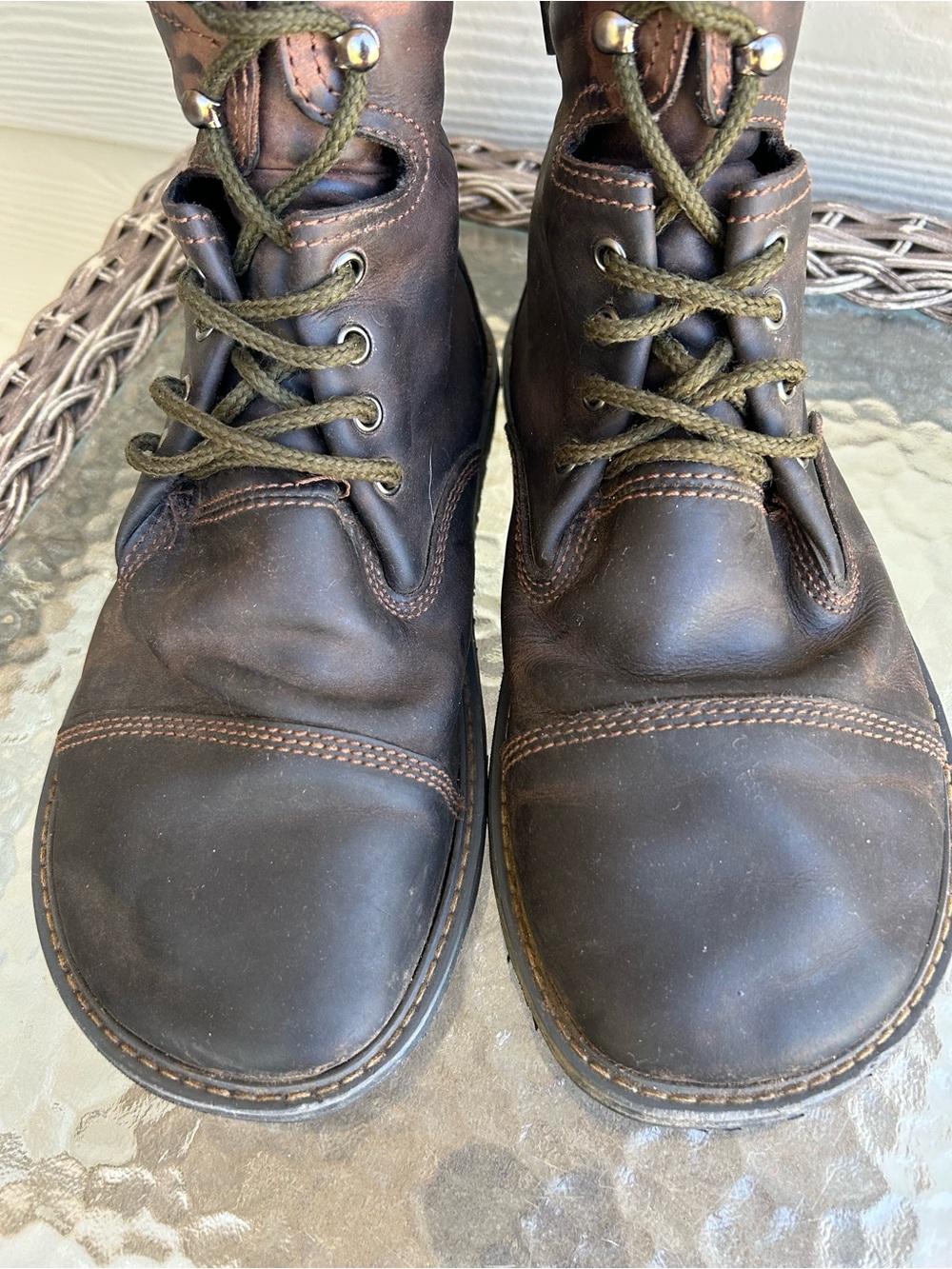 Mens $499 BAREFOOT BRUIN (Made in USA) Leather Zero Drop Minimalist Boot 10 - Picture 12 of 14